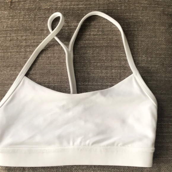 Lululemon racer back bra size 2 white - Picture 1 of 2